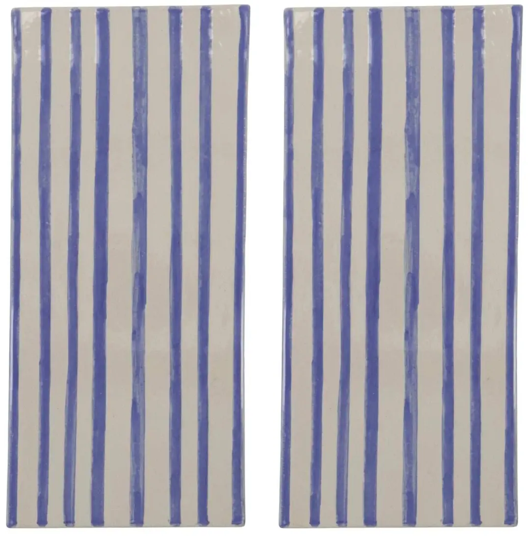 House Doctor Serveer plateaus Diva blauw 26cm