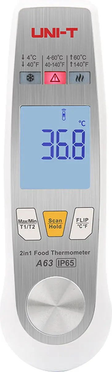 UNI-T 2-in-1 Voedselthermometer