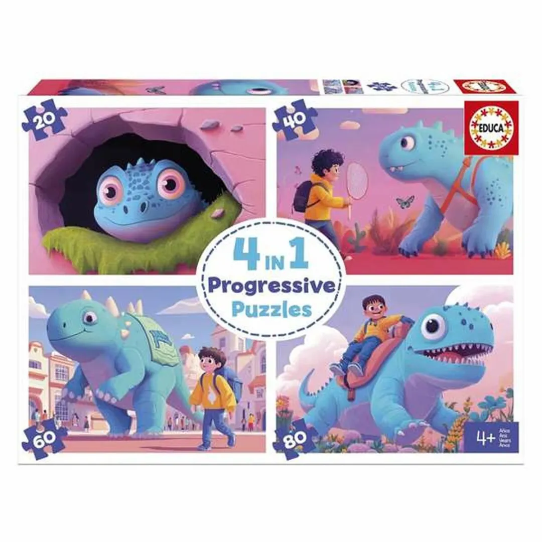 Educa Friendly Dinosaurs Puzzelset