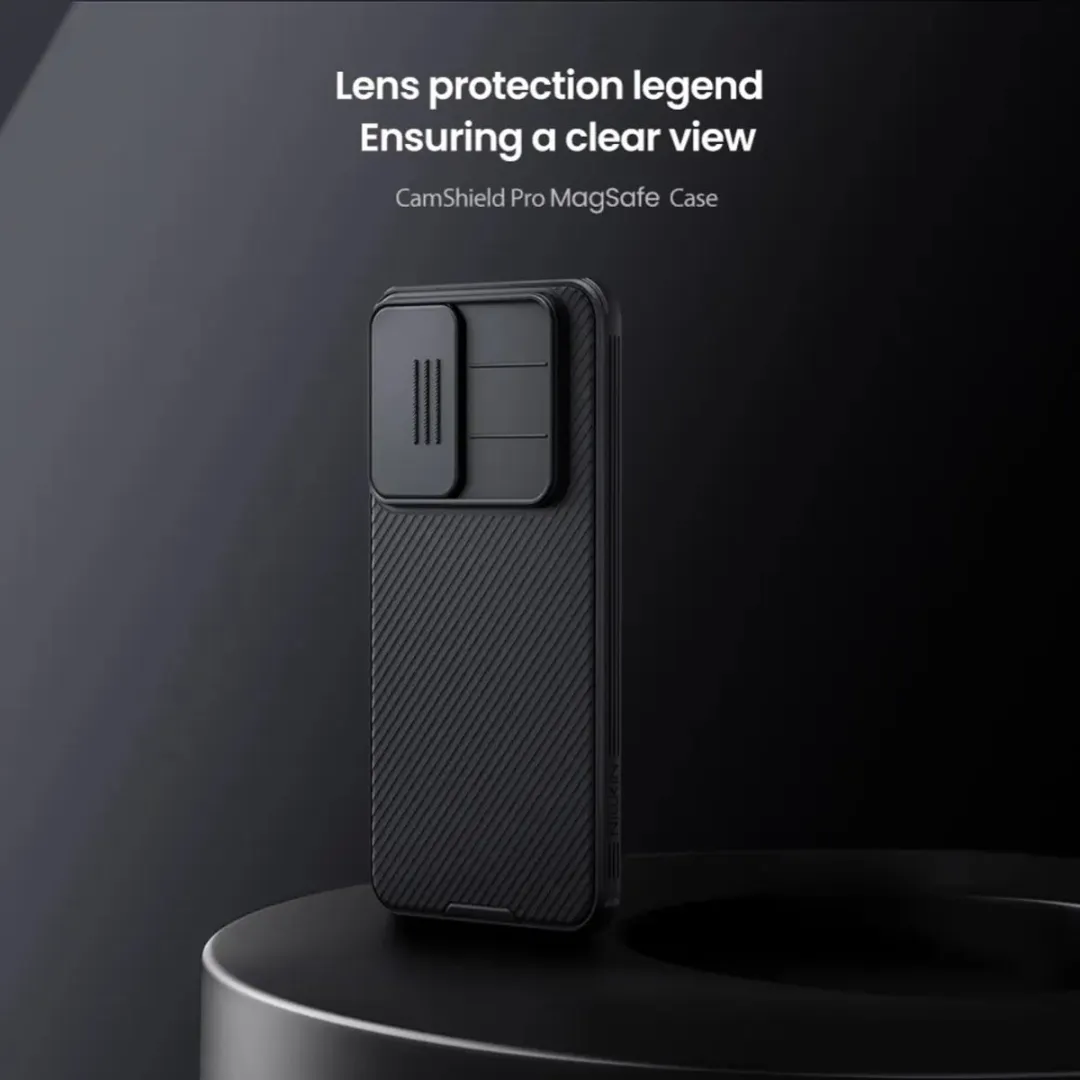 Nillkin CamShield Magnetisch Hoesje Samsung Galaxy A56 - Zwart - afbeelding 4 van 6