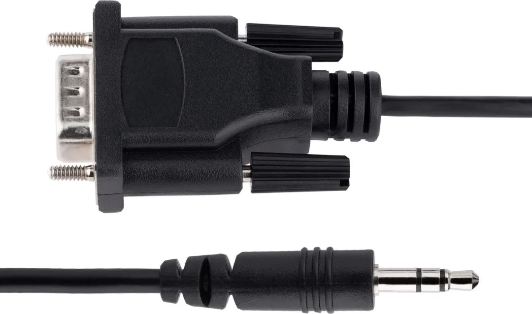 Startech 9M351M-RS232-CABLE Seriële Kabel - Zwart