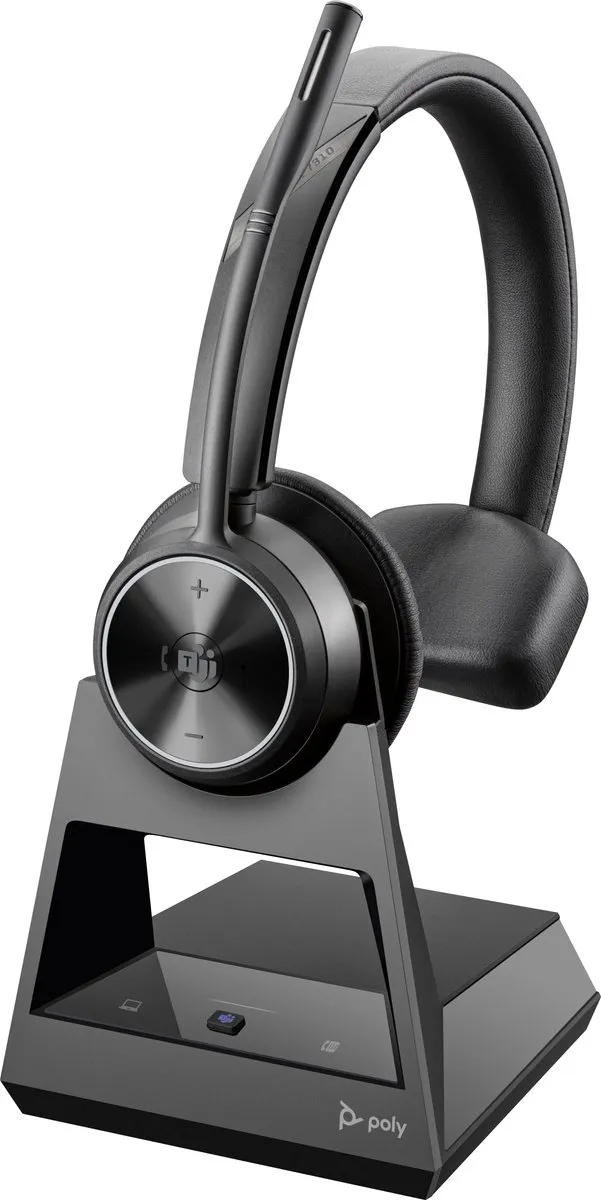 HP Poly Savi 7310 UC Headset - Zwart