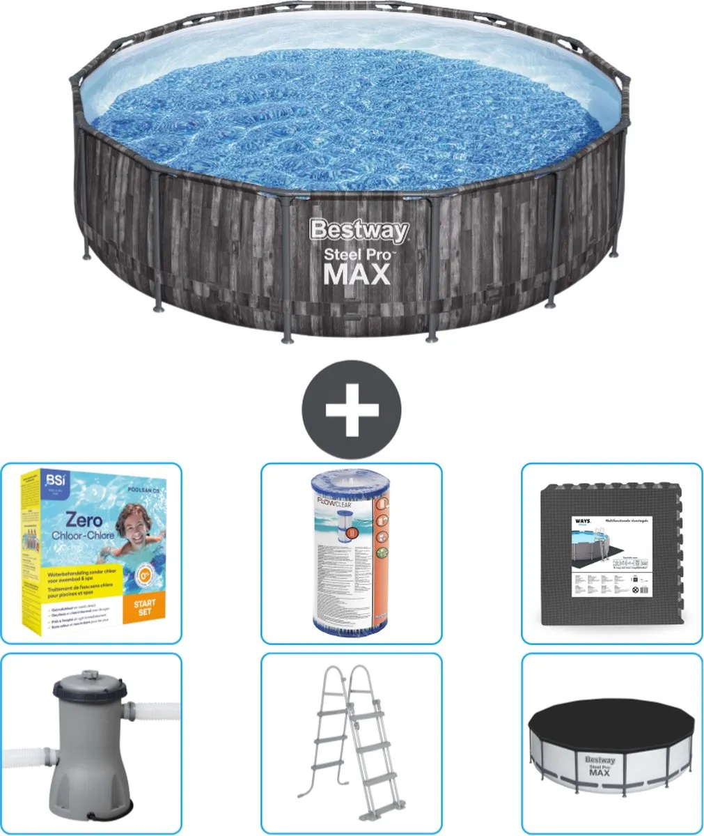 Bestway Steel Pro MAX Zwembad 427cm