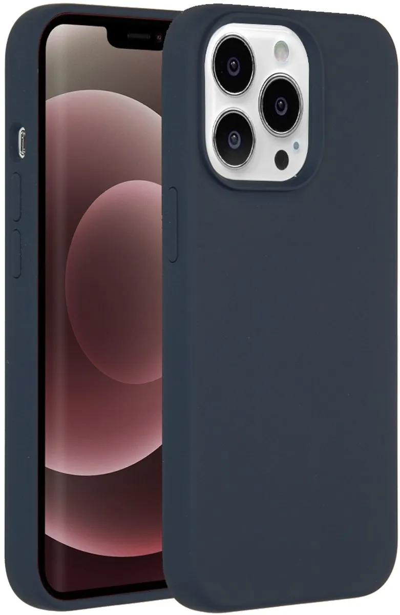 Accezz Hoesje iPhone 13 Pro Max Donkerblauw