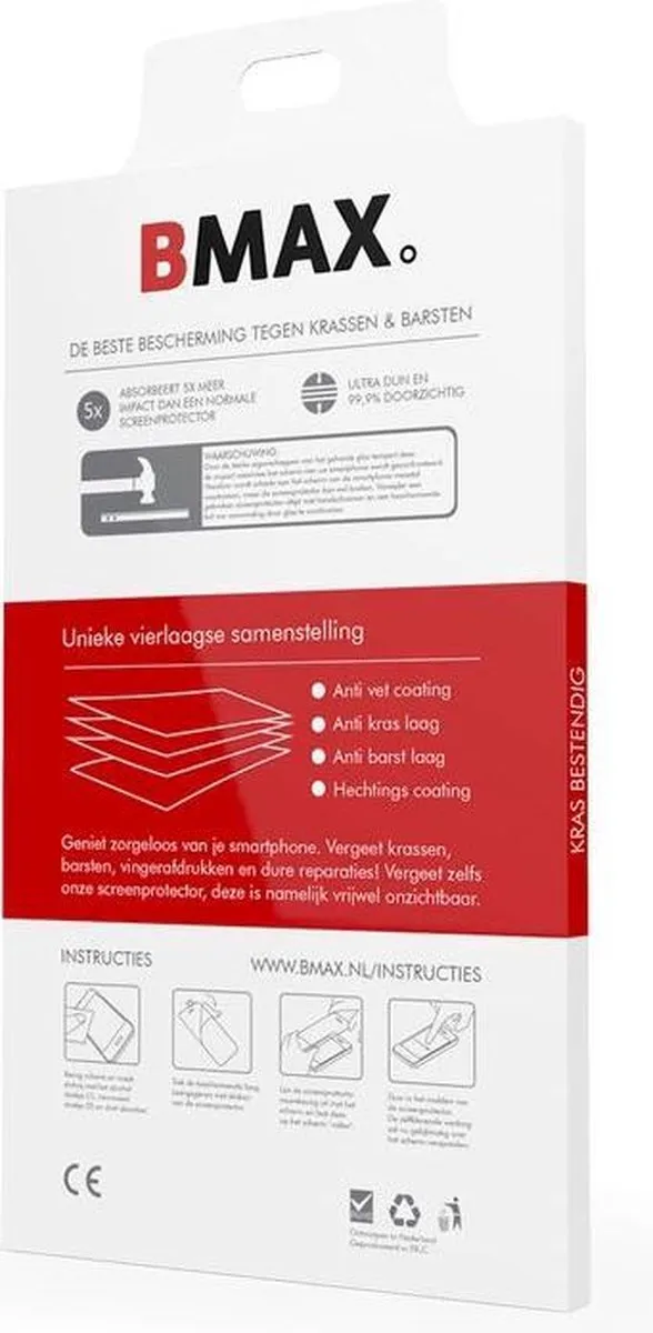 BMAX Screenprotector 2 Stuks - Xiaomi Redmi Note 5