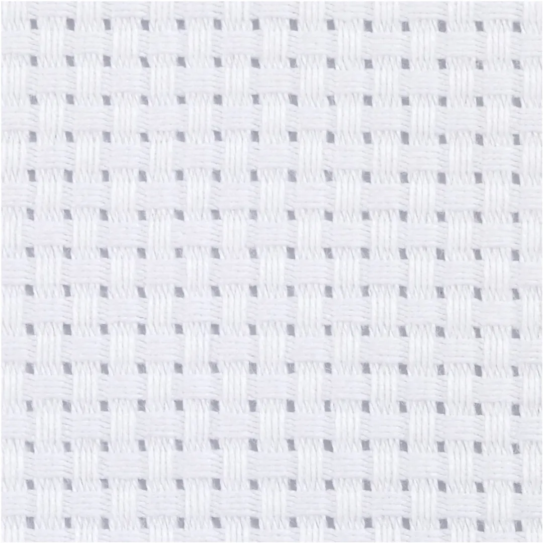 Creativ Company Aida Telstof 50x50cm - Wit