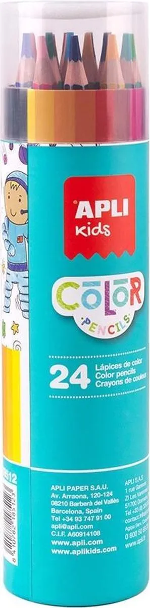 Apli Kids Kleurpotloden 24 Stuks