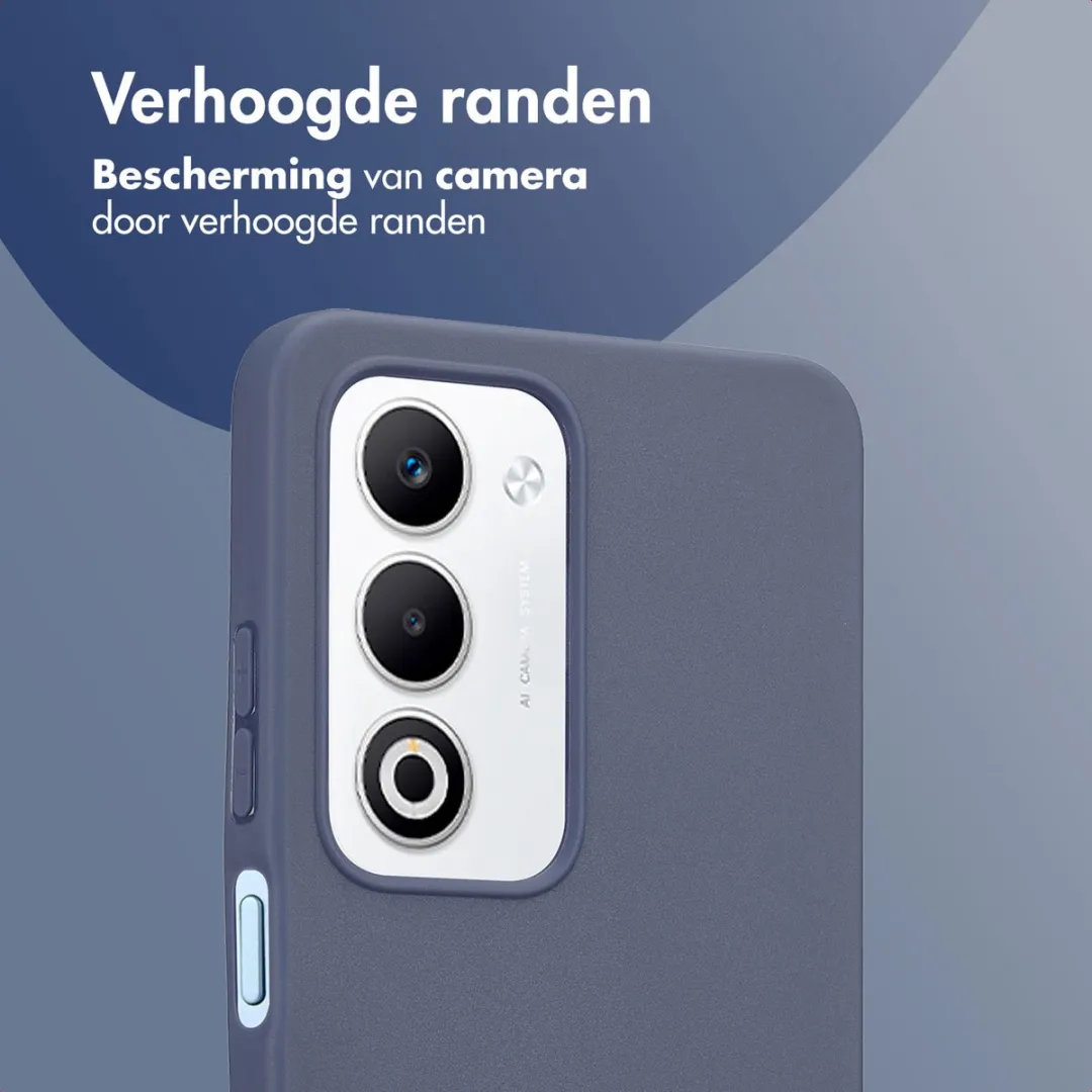 imoshion Hoesje Oppo A5 5G - Donkerblauw