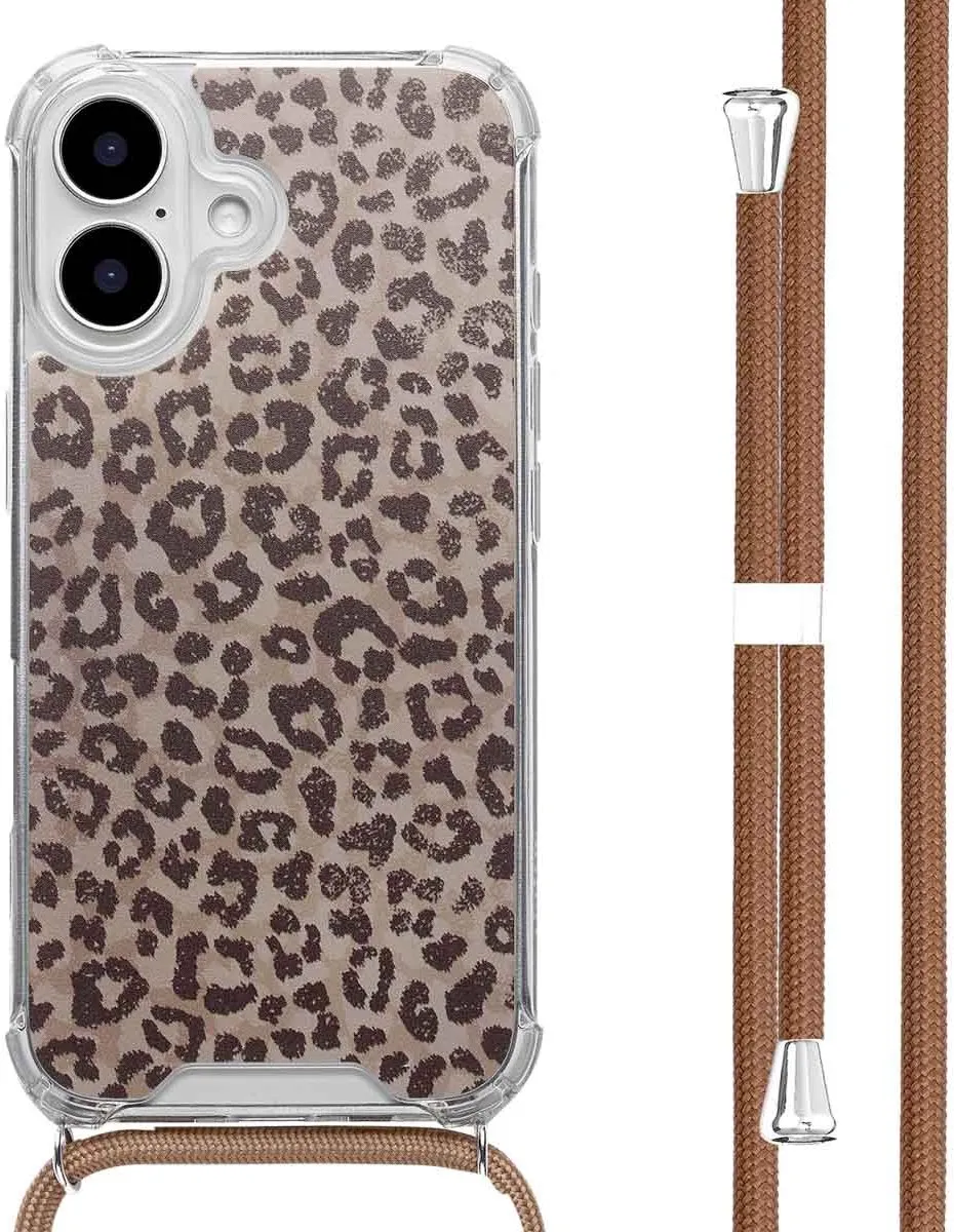 Imoshion iPhone 16 Hoesje - Leopard Mood - afbeelding 6 van 6