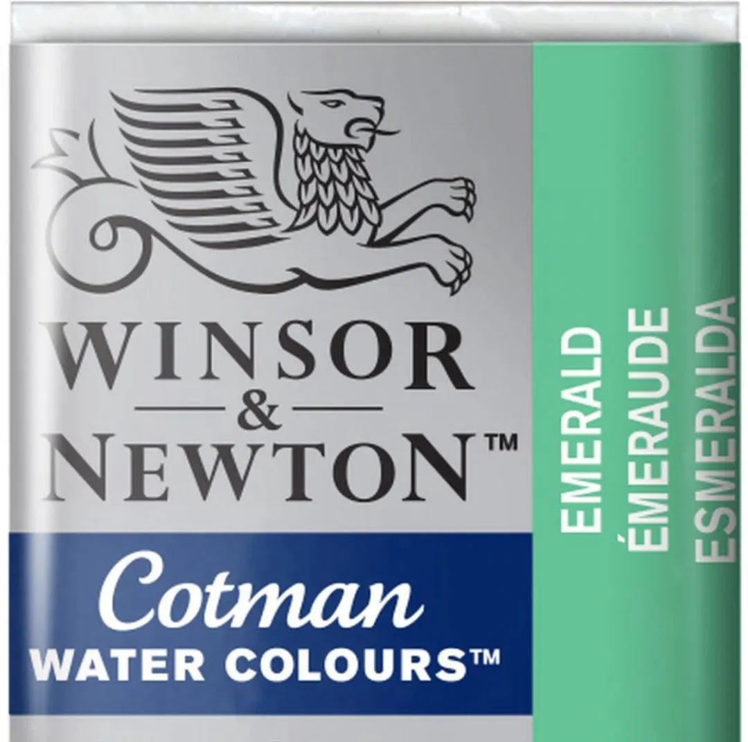 Winsor & Newton Groen Stokjes Watergedragen Verf