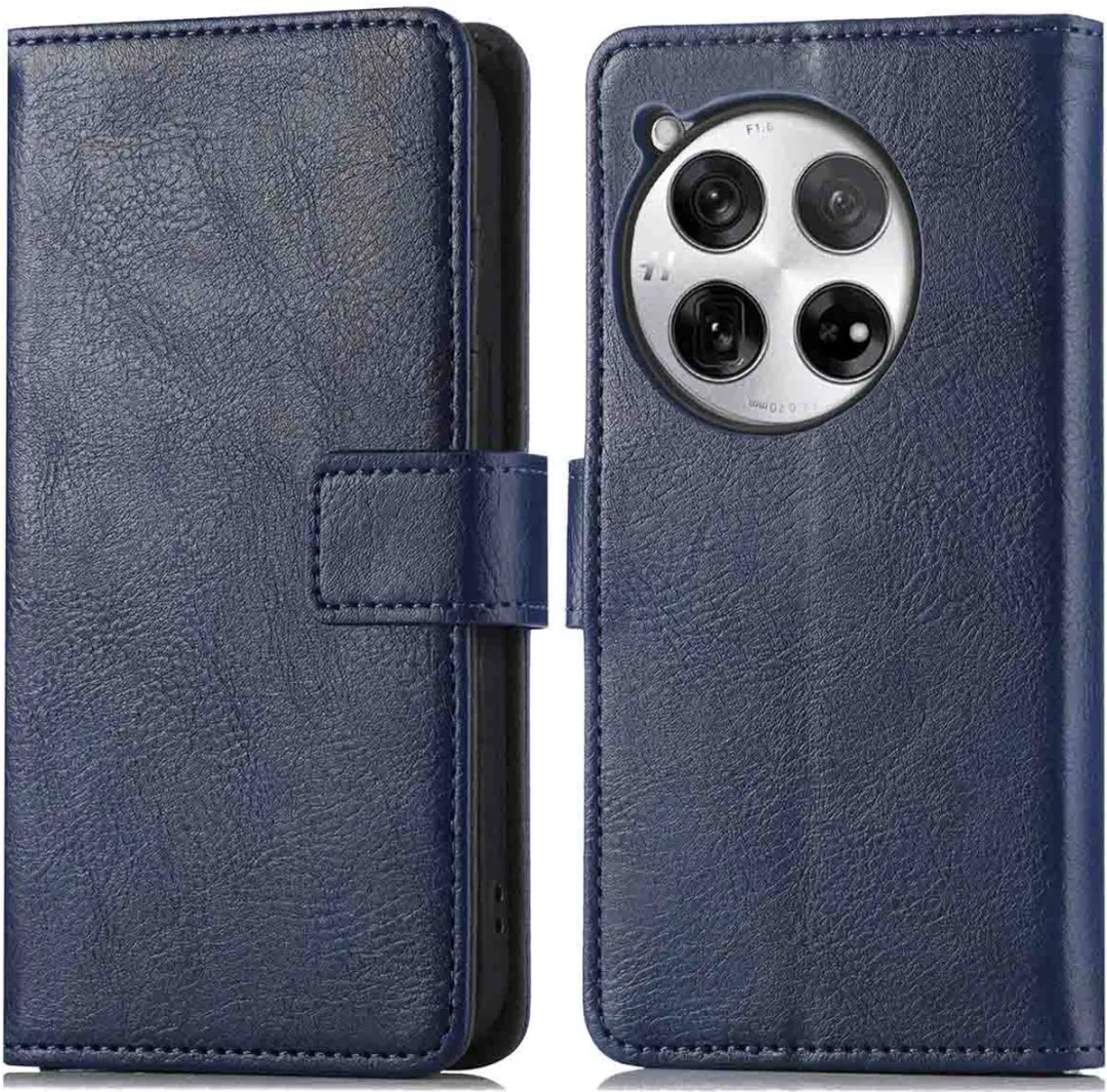 Imoshion Hoesje OnePlus 12 Donkerblauw - 3 Pasjes