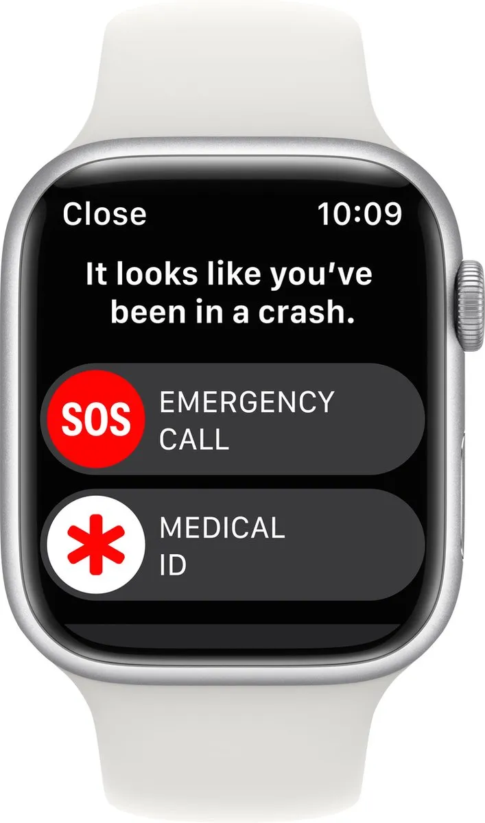 Apple Watch Series 8 GPS 45mm - Zilver - afbeelding 6 van 6