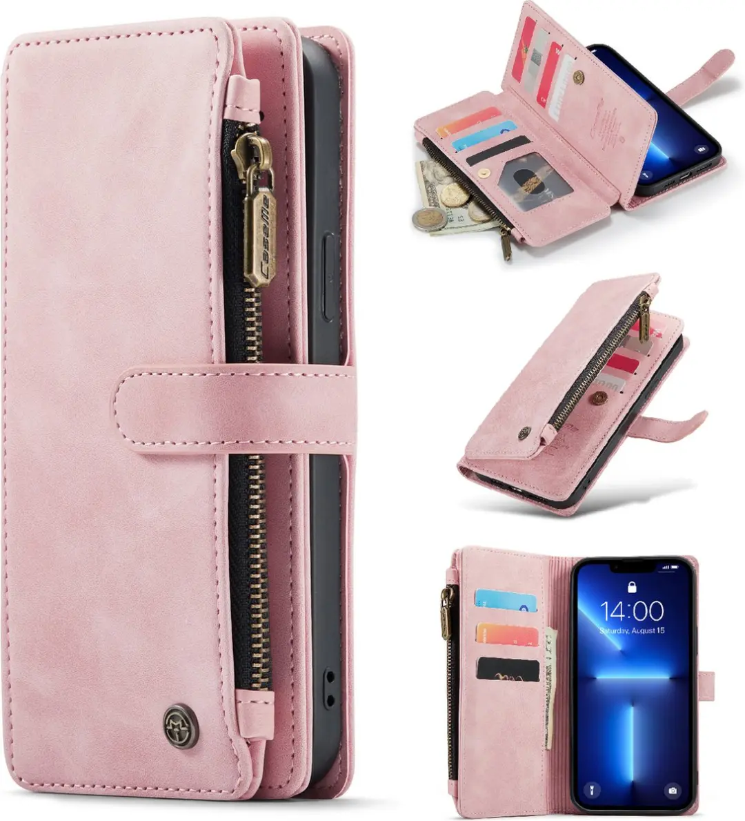 Apple iPhone 13 Pro Max Hoesje Pale Pink