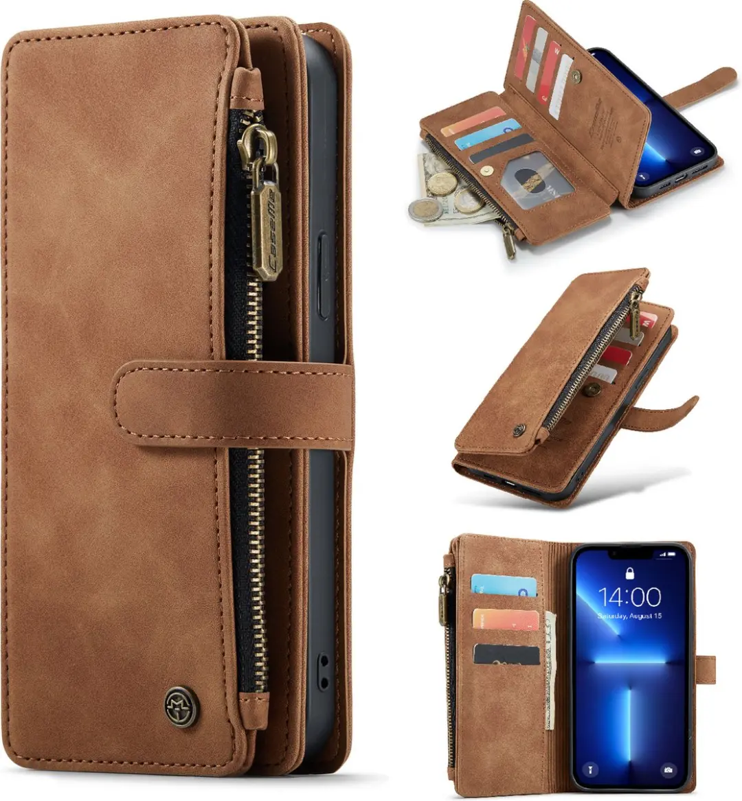 Apple iPhone 13 Pro Max Hoesje Sienna Brown