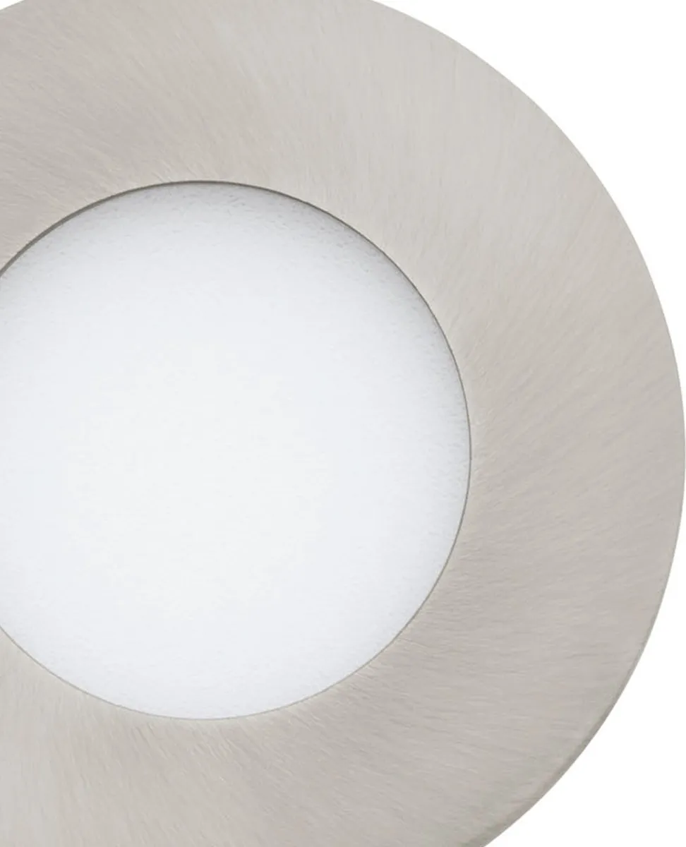 EGLO connect.z Fueva-Z Smart Inbouwlamp - Ø 8,5 cm - Grijs/Wit - Set 3 spots - Instelbaar wit licht - Dimbaar - Zigbee