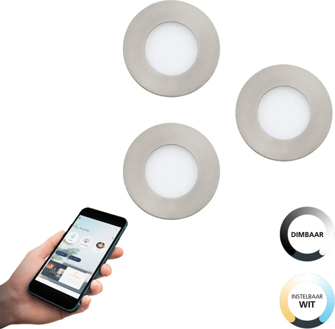 EGLO connect.z Fueva-Z Smart Inbouwlamp