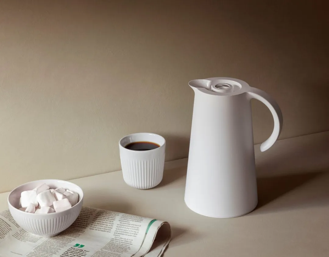 Eva Solo Rise Thermoskan 1L - Wit