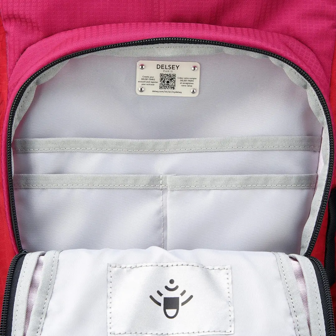 DELSEY Paris Nomade Rugzak - Paonie Paars - afbeelding 4 van 6