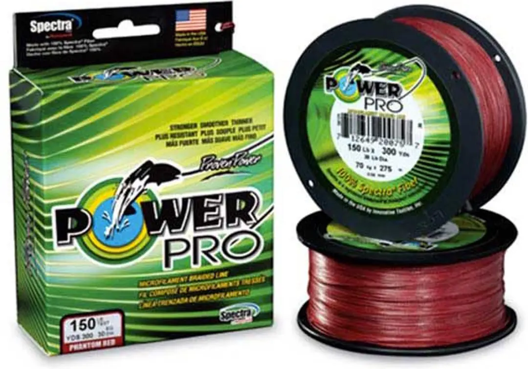 Shimano PowerPro PPBI45528R Vislijn 455m - Rood - afbeelding 6 van 6