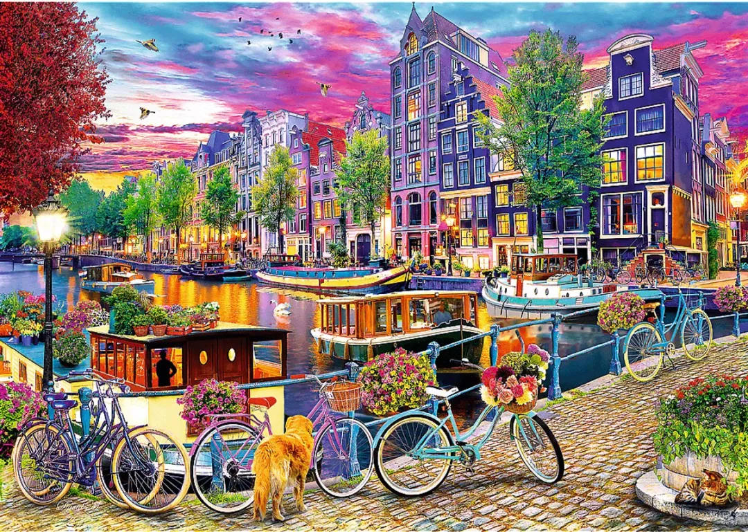 Trefl Europese Hoofdsteden Puzzel 2500 Stuks - Multicolor