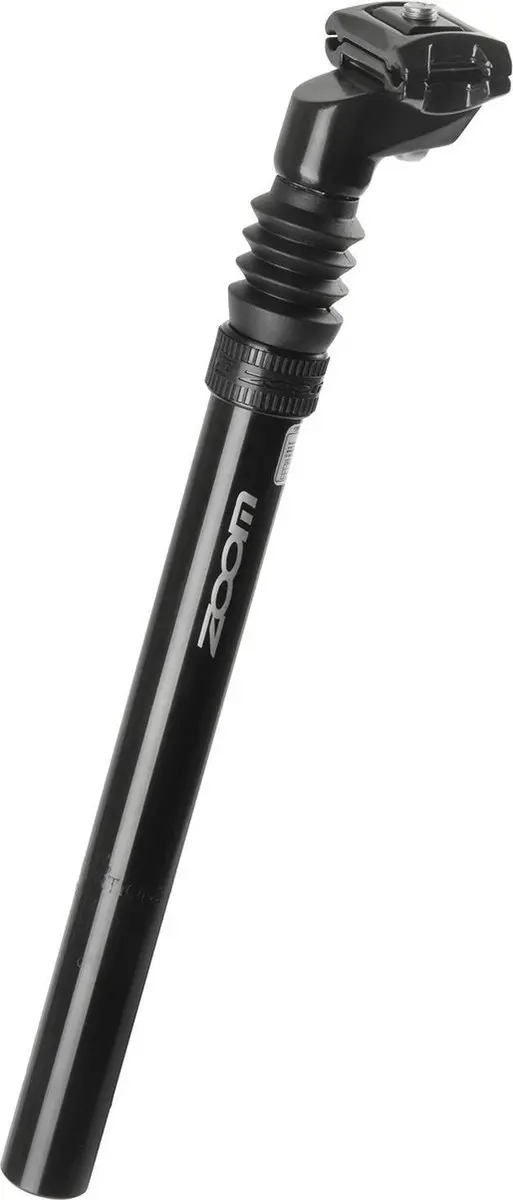 Zoom Zadelpen Travel 30,9 X 350 Mm Aluminium Zwart