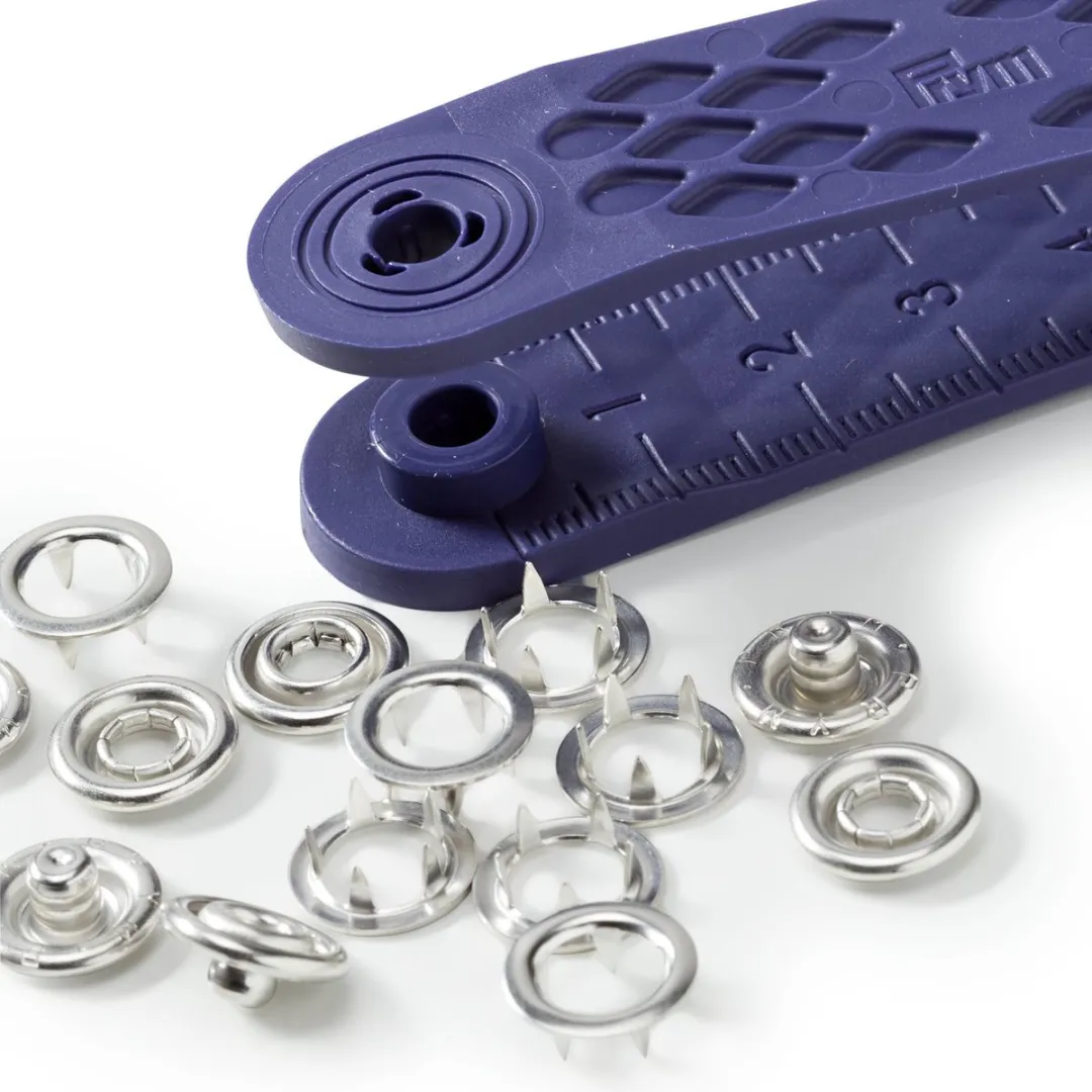 Prym Jersey Drukknopen 10mm Zilver - 10 Stuks