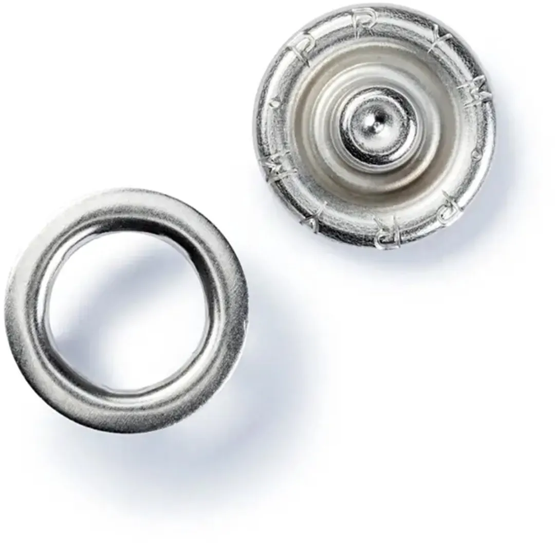 Prym Jersey Drukknopen 10mm Zilver - 10 Stuks