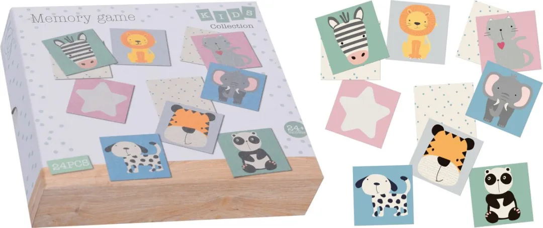 Tender Toys Memo Dieren 24-delig - MPN 491002300