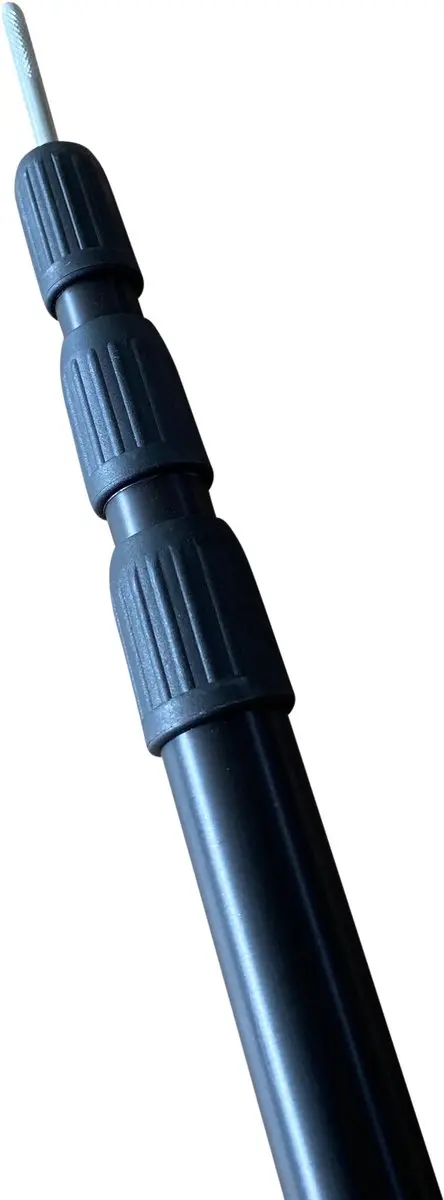Camp Guru Aluminium Tarp Pole 180 /3 Parts Mat Carbon Look