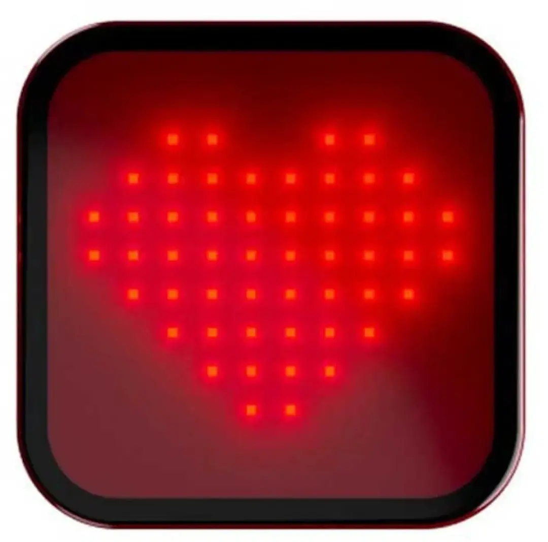 Magene L308 Fiets Achterlicht - Slim Remlicht - Rood/Zwart - afbeelding 3 van 6