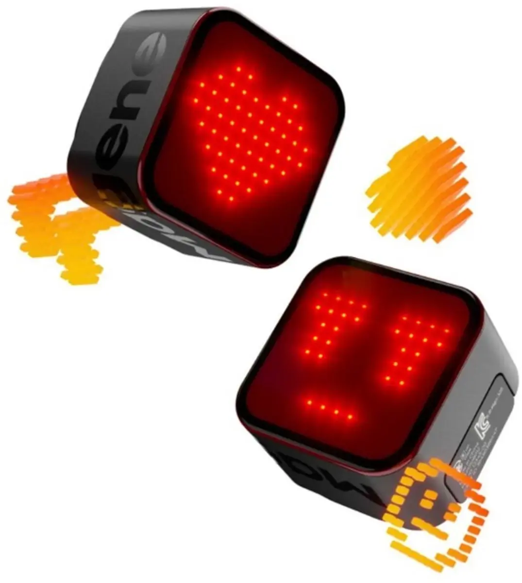 Magene L308 Fiets Achterlicht - Slim Remlicht - Rood/Zwart - afbeelding 5 van 6