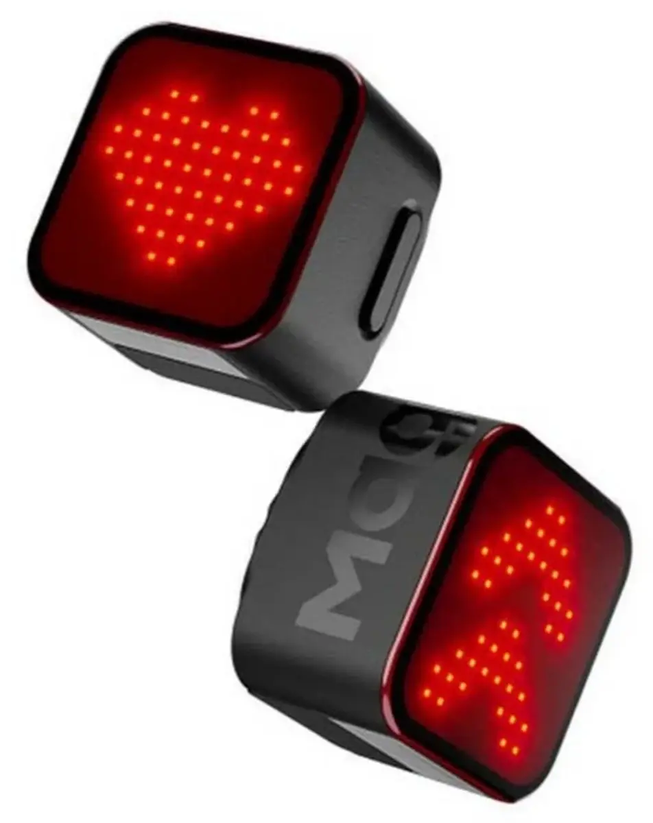Magene L308 Fiets Achterlicht - Slim Remlicht - Rood/Zwart - afbeelding 6 van 6