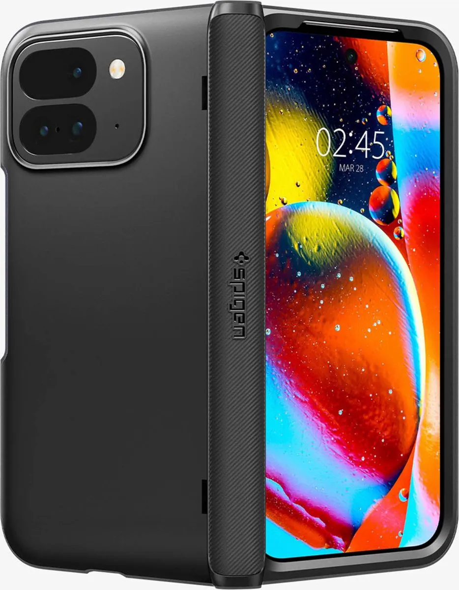 Spigen Slim Armor Pro ACS07587 Hoesje - Zwart - afbeelding 6 van 6