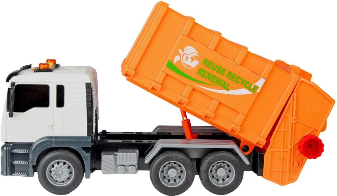 Toi-Toys Vehicool Vuilniswagen 21cm - Multikleur