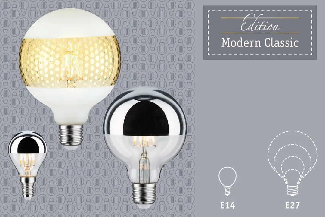 Paulmann Modern Classic Edition LED Globe Kopspiegel E27 G95 600lm