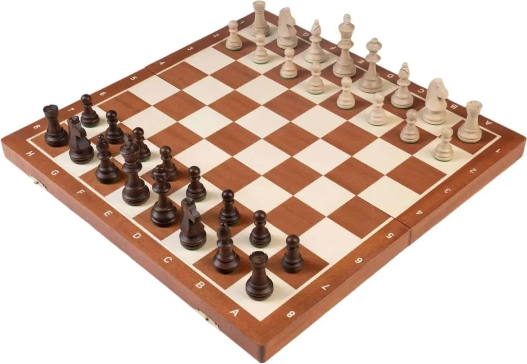 HOT Games Tournament 6 Schaakset CHW43 SET - 54x54cm