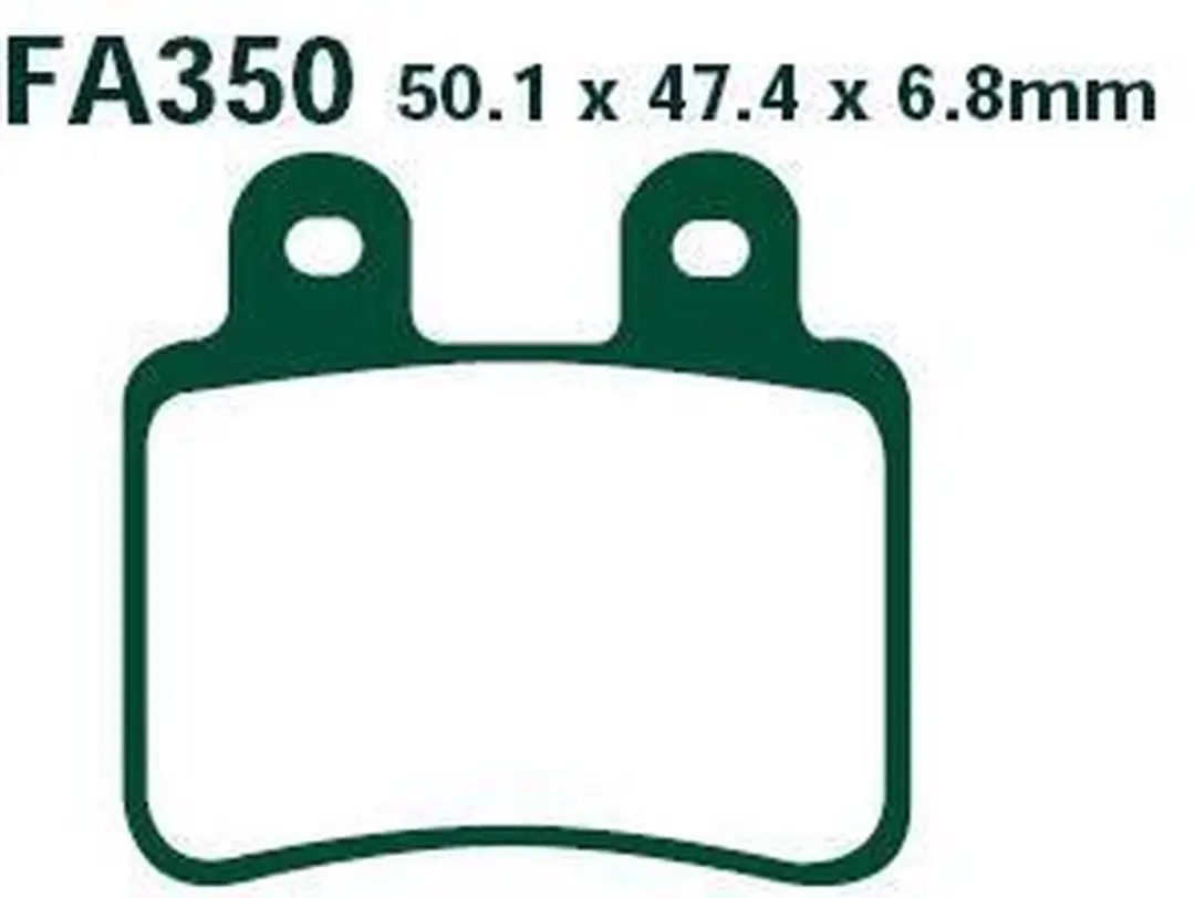 Set remblokken EBC FA-350 o.a. Yamaha DT&DTR 2002-2008
