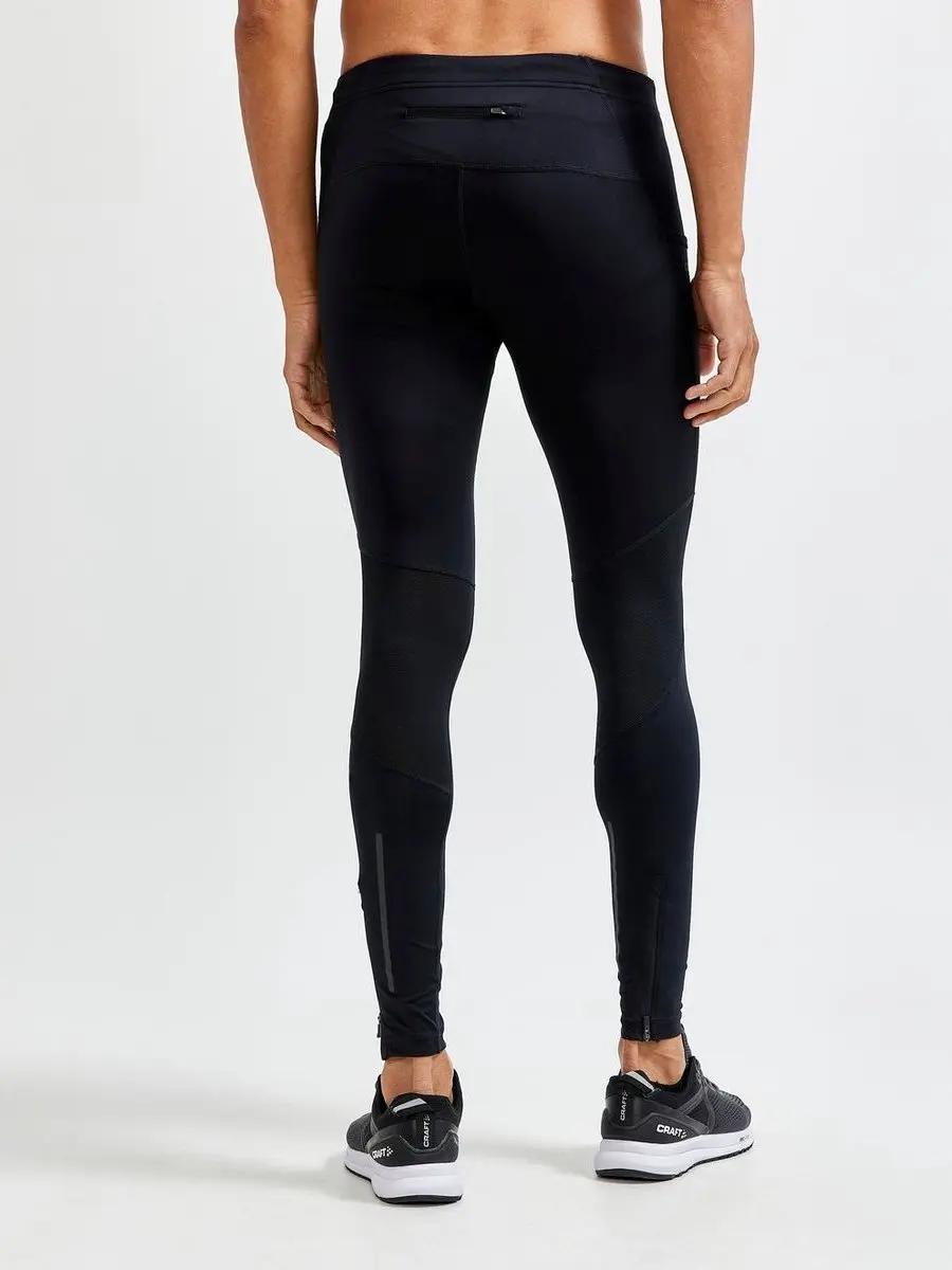 Craft Adv Essence Zip Tights Heren - Zwart - L - afbeelding 3 van 6