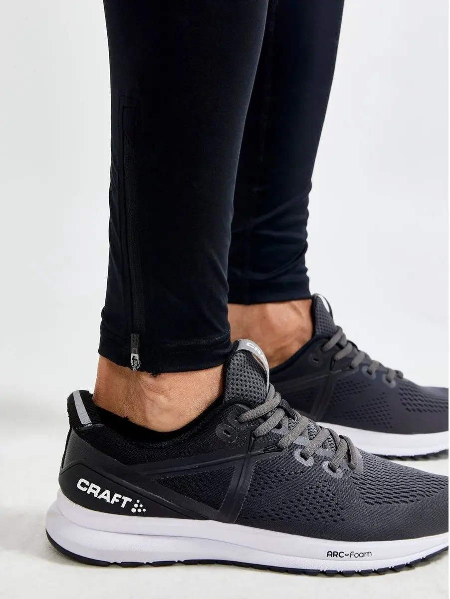 Craft Adv Essence Zip Tights Heren - Zwart - L - afbeelding 5 van 6