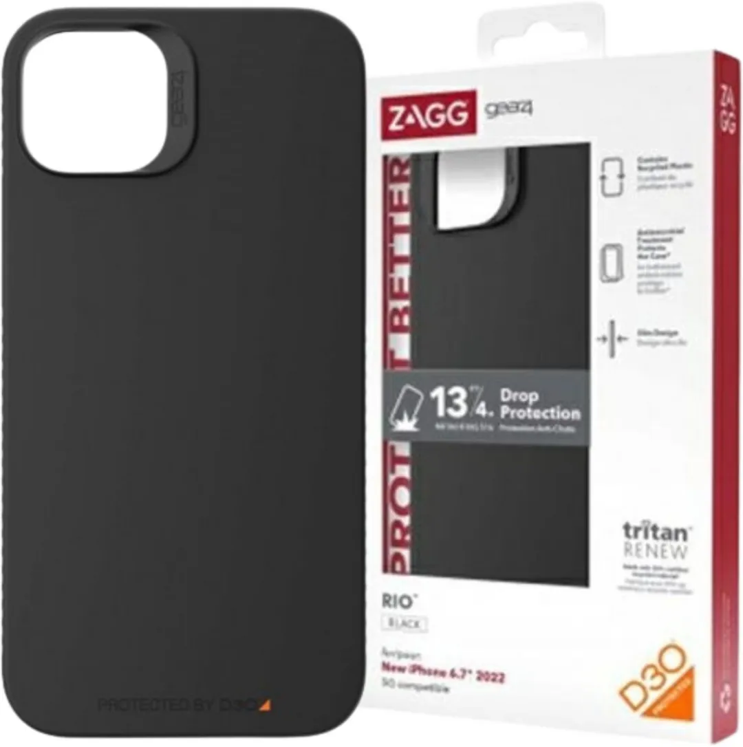 Gear4 Rio Hoesje iPhone 14 Plus - Zwart - afbeelding 2 van 6