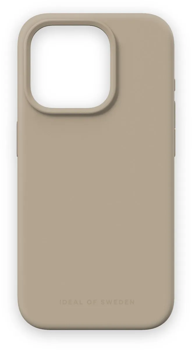 iDeal of Sweden iPhone 15 Pro Silicone Hoes - Beige - MagSafe - afbeelding 6 van 6
