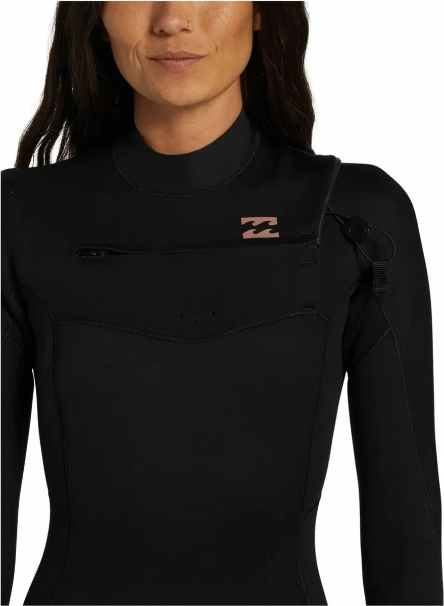 Billabong Dames Foil 5/4 mm Wetsuit - Borstritssluiting - afbeelding 5 van 6