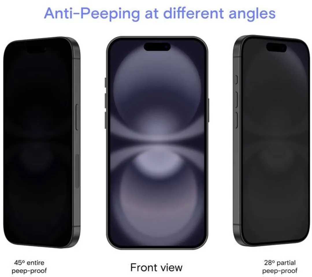 Renkforce iPhone 16 RF-6683256 Screenprotector - Kleurloos