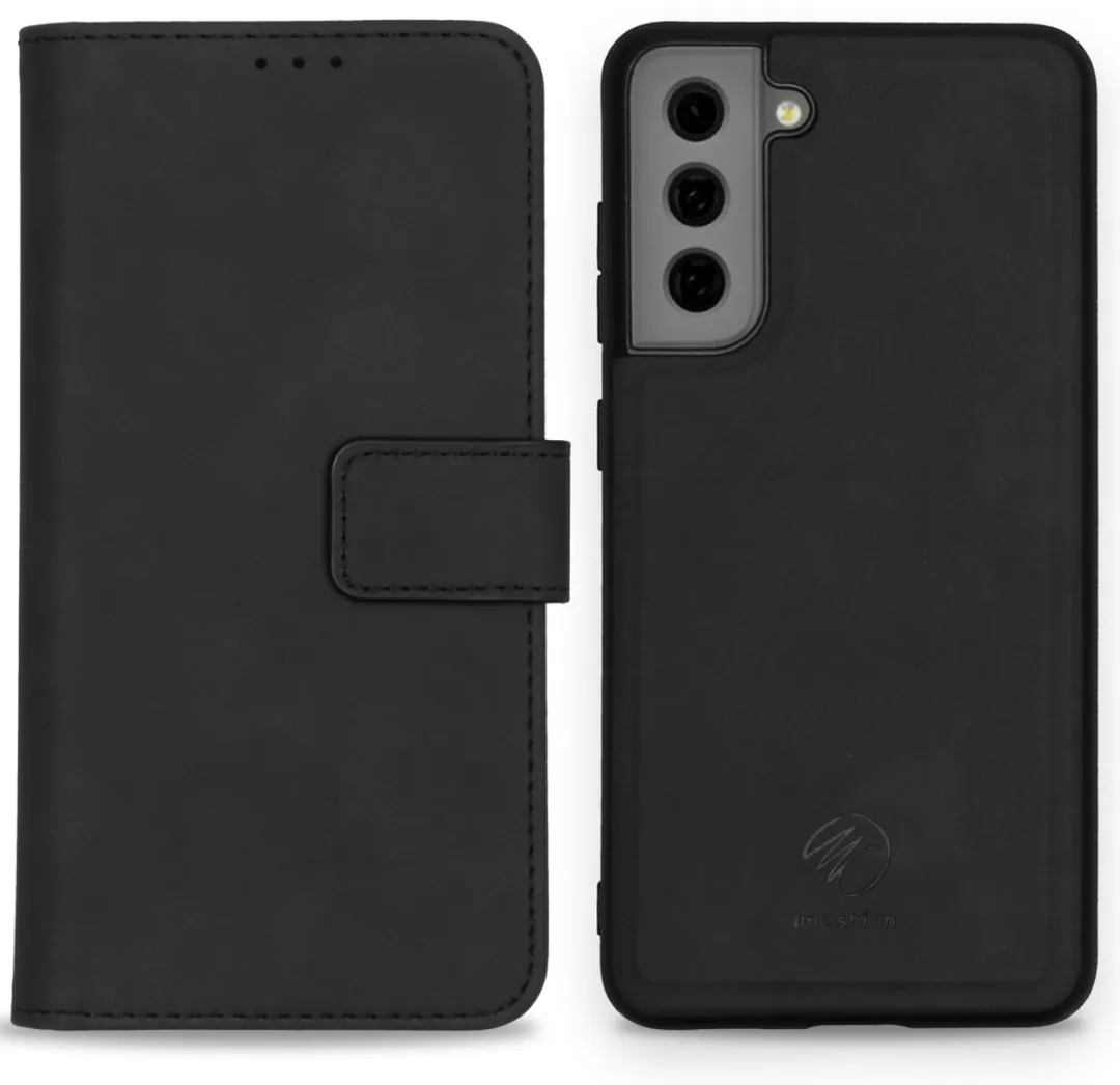 Imoshion Hoesje Samsung Galaxy S21 FE 3 Pasjes - Zwart