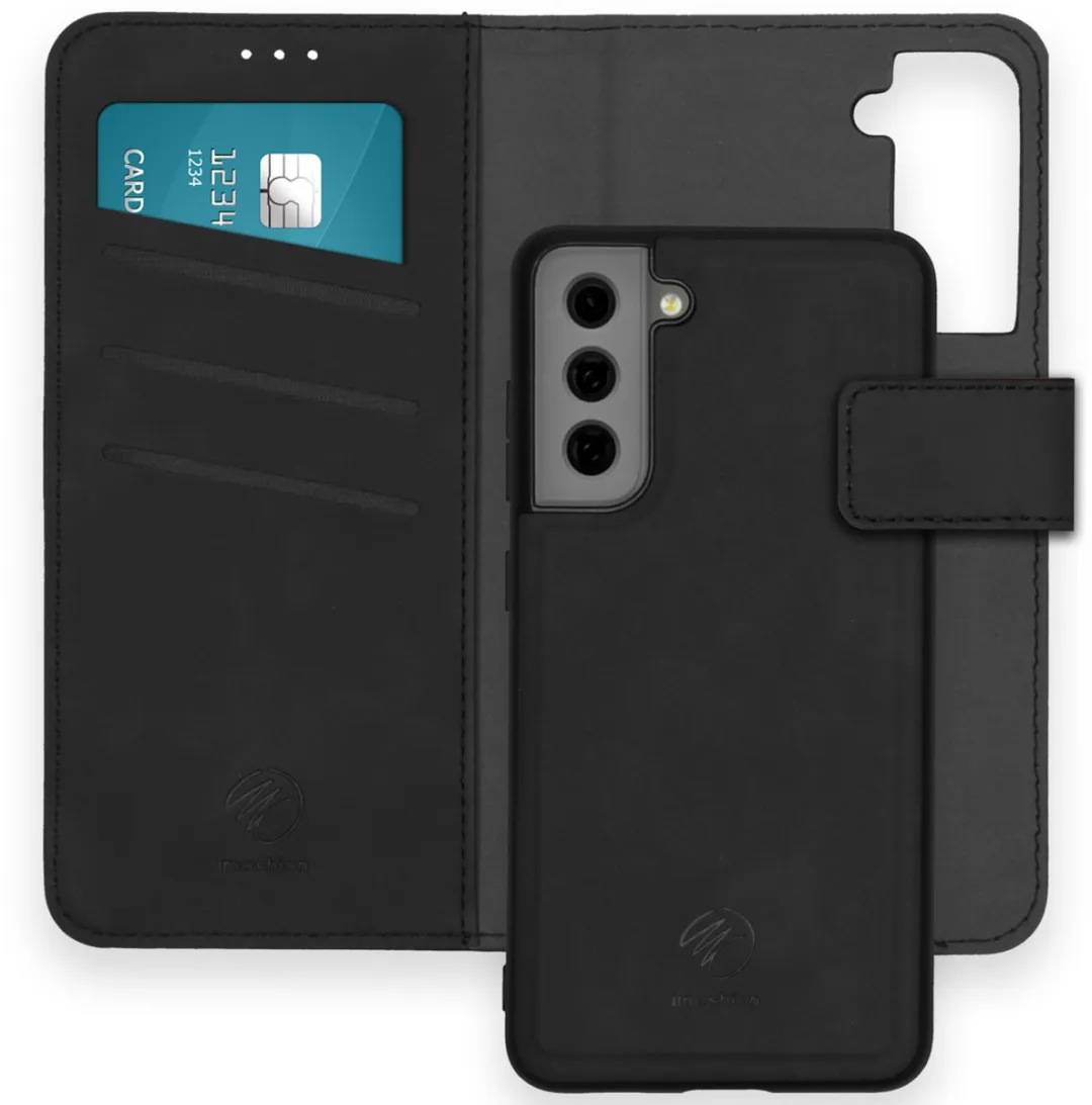 Imoshion Hoesje Samsung Galaxy S21 FE 3 Pasjes - Zwart