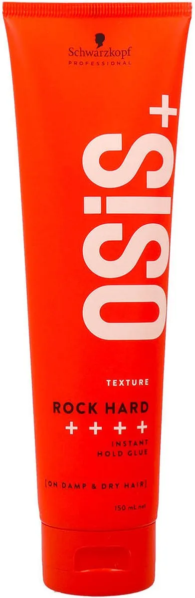 Schwarzkopf Osis+ Rock Hard Strong Hold Gel 150ml - Rood