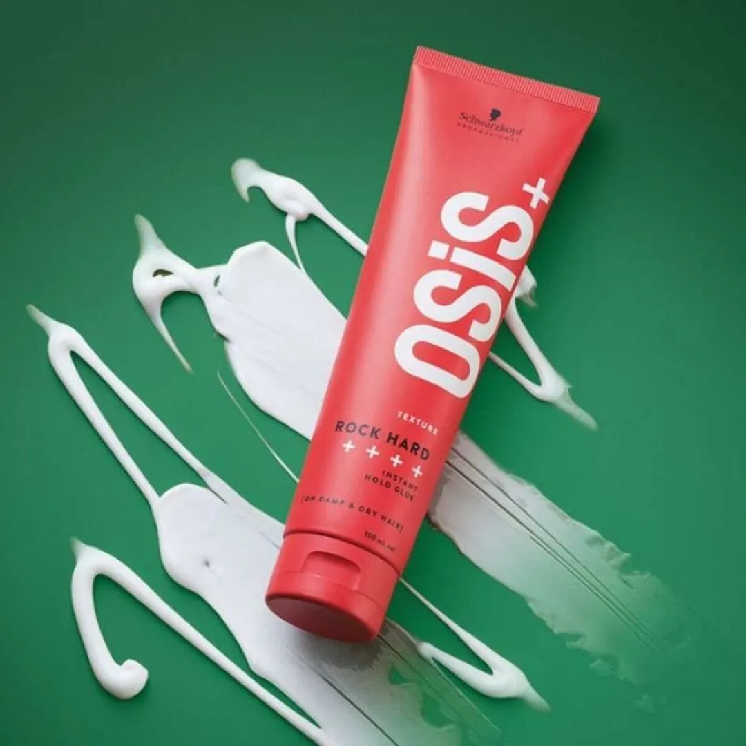 Schwarzkopf Osis+ Rock Hard Strong Hold Gel 150ml - Rood