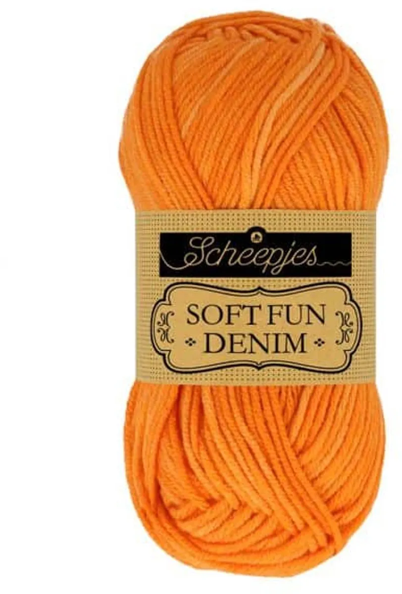 Scheepjes Softfun Denim 519 - Oranje