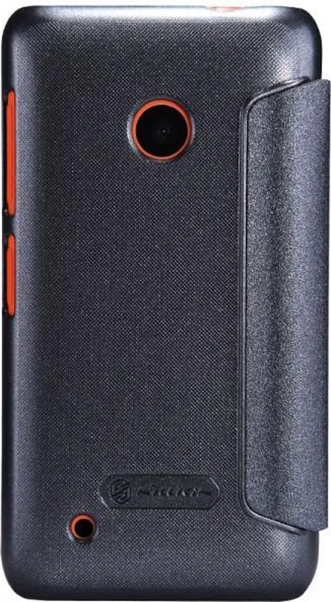 Nillkin Leather Case Nokia Lumia 530 Sparkle Series - Zwart - afbeelding 3 van 6