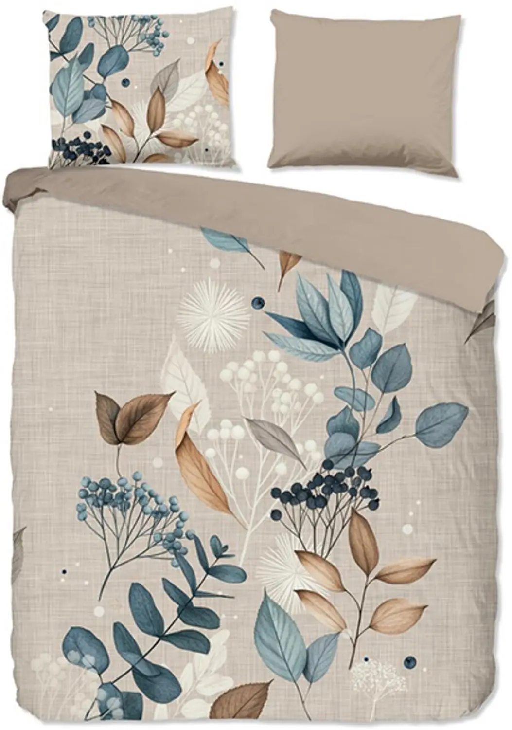 Pure Lyra Dekbedovertrek Zand-2-persoons (200 x 200/220 cm)